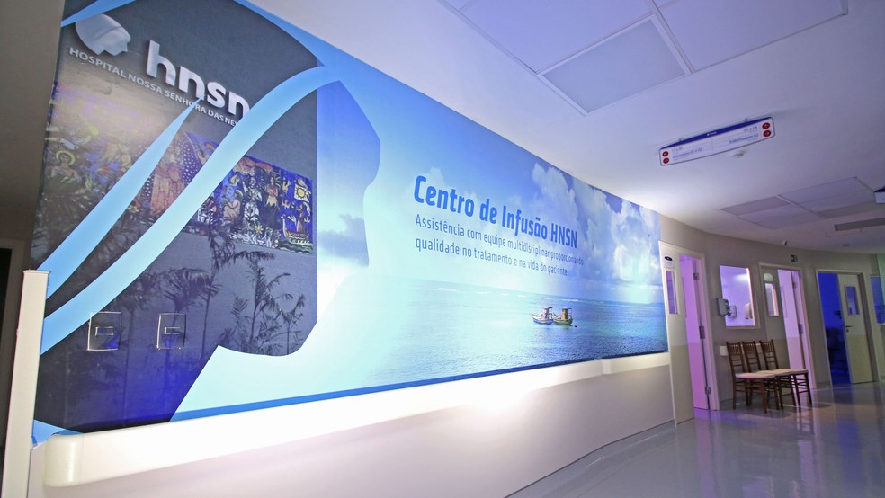 Entrada do Centro de Infusão. (Foto: Hospital Nossa Senhora das Neves)