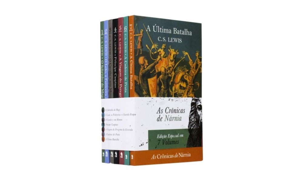 As Crônicas de Nárnia é um livro de fantasia best-seller em todo o mundo (Foto: Reprodução/Amazon)