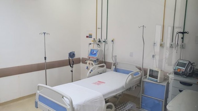 Ocupação de leitos de UTI para pacientes com Covid-19 no interior ...