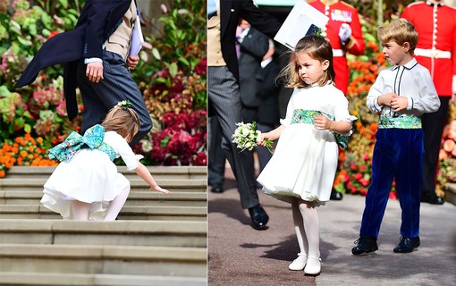 Princesa Charlotte e Príncipe George 
