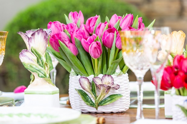 Vamos Receber: almoço florido para celebrar a primavera (Foto: DOUGLAS DANIEL)