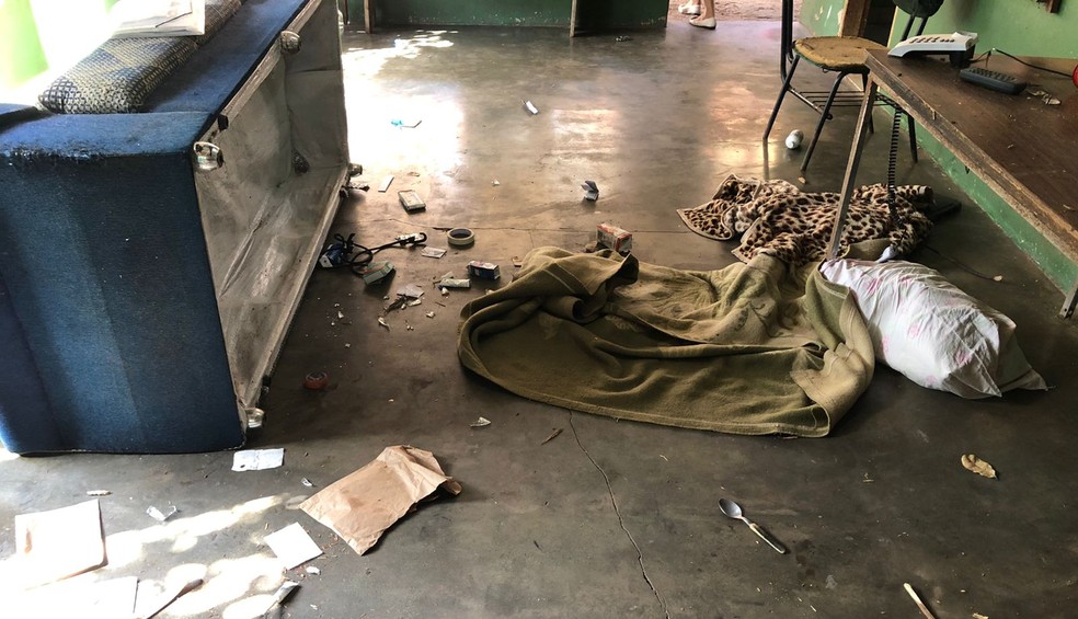 Suspeito do crime foi preso neste sábado. — Foto: Edição MS