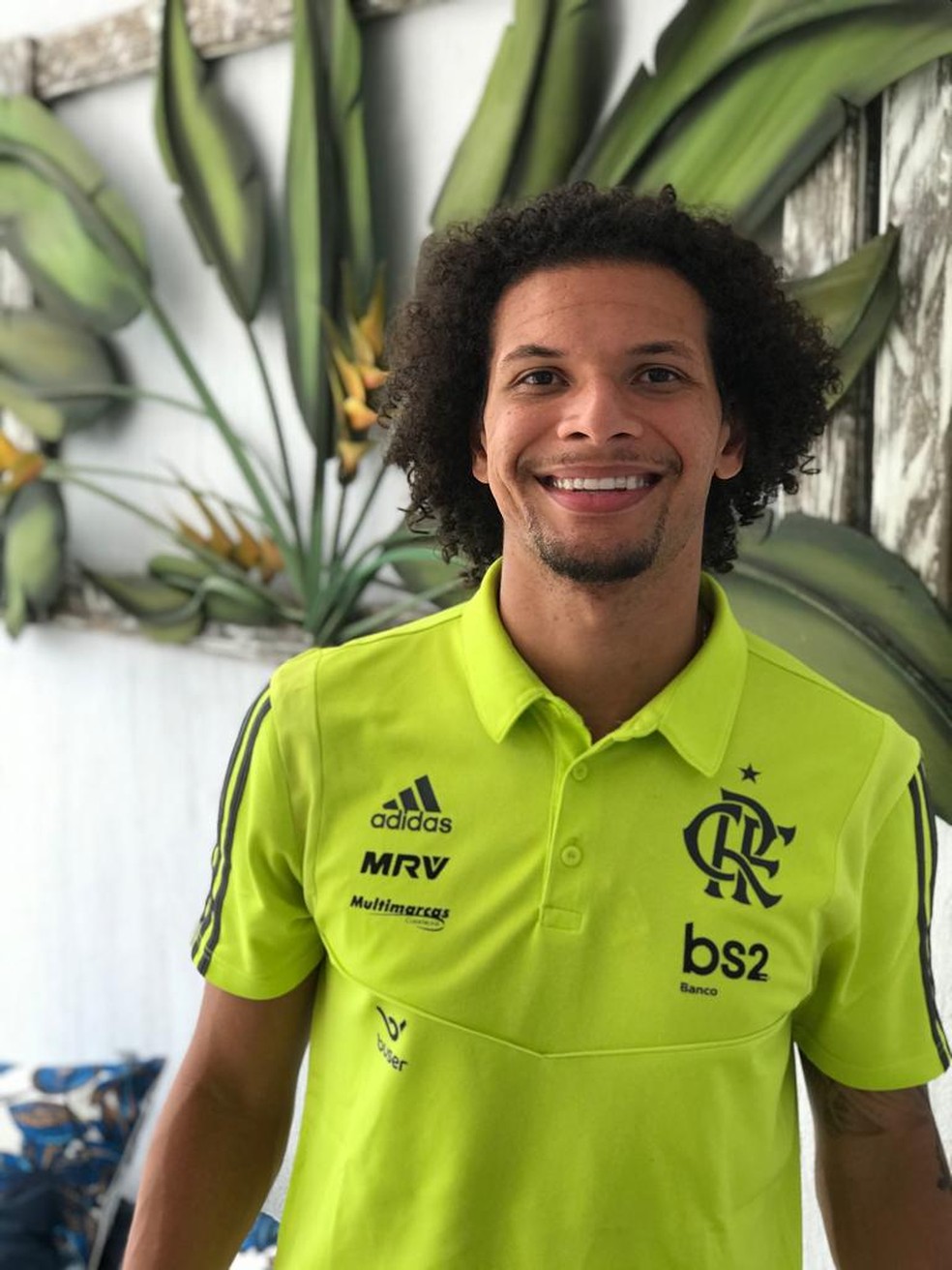 Willian Arão Flamengo — Foto: Cahê Mota / GloboEsporte.com