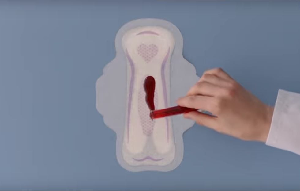 Comercial australiano exibe sangue de menstruação e recebe chuva de reclamações (Foto: Reprodução)