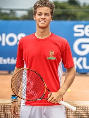Tenista Gabriel Sidney (Foto: Gabriel Heusi/Divulgación)
