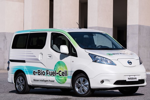 Nissan testa veÃ­culo elÃ©trico movido a cÃ©lula de combustÃ­vel de bioetanol no Brasil (Foto: DivulgaÃ§Ã£o)
