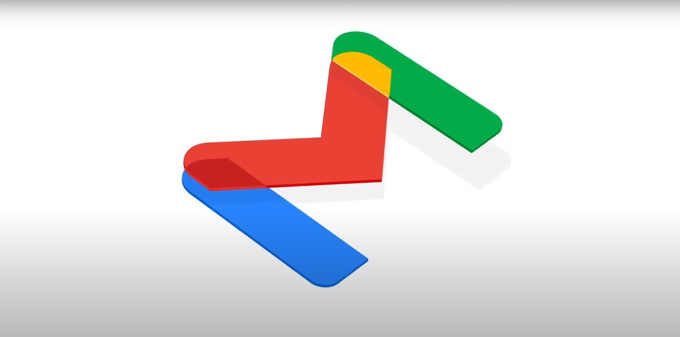Novo logotipo do Gmail — Foto: Google/Divulgação