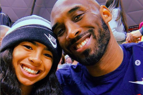 Kobe Bryant com a filha Gigi (Foto: Instagram)
