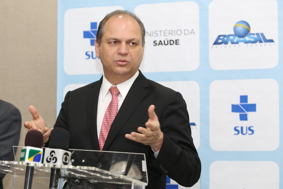 Ministro da Sa&uacute;de, Ricardo Barros, foi alvo de a&ccedil;&atilde;o do MPF, que pediu &agrave; Justi&ccedil;a seu afastamento do cargo (Foto: Governo Federal/Divulga&ccedil;&atilde;o)