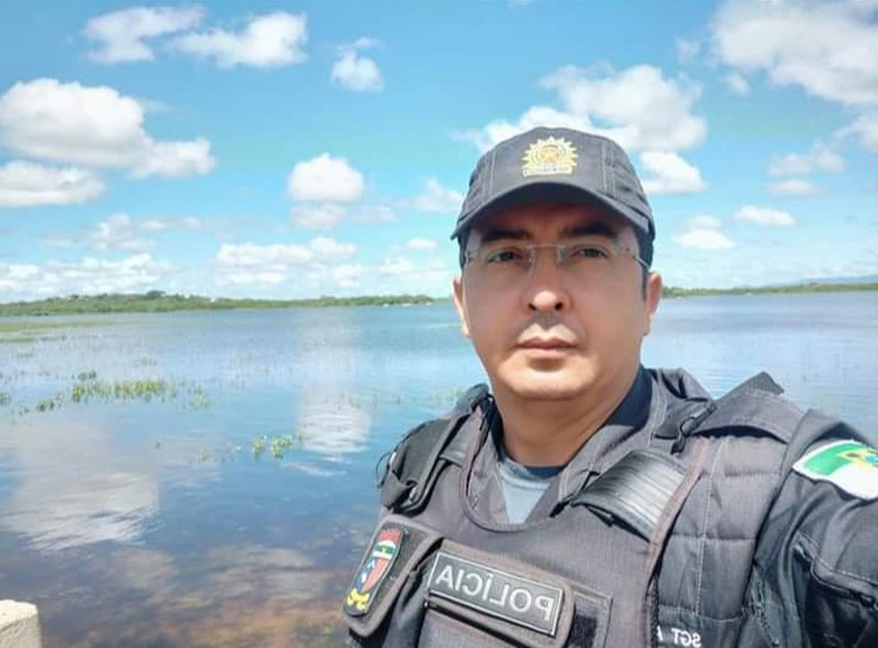 Nerivelton Alexandre, de 44 anos, era natural de Caic&oacute; e atualmente trabalhava no 10&ordm; Batalh&atilde;o de Assu. &mdash; Foto: Cedida