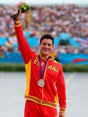 canoista david cal olimpíadas londres 2012 (Foto: Agência Getty Images)