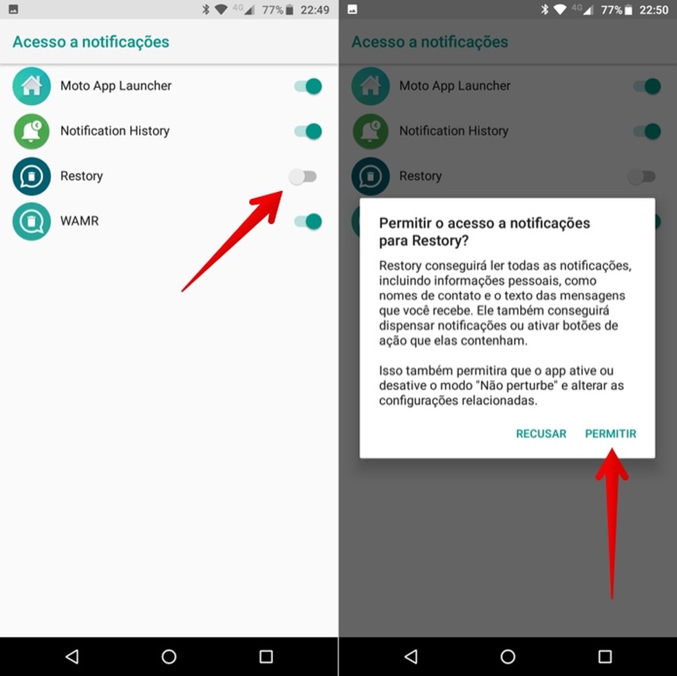 Whatsapp Como Ver Mensagens Fotos E Videos Apagados Com O Restory Redes Sociais Techtudo