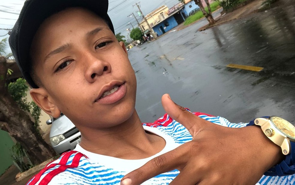 Jean Macena, de 14 anos, morreu atropelado por trenzinho em Ribeirão Preto, SP  — Foto: Arquivo pessoal