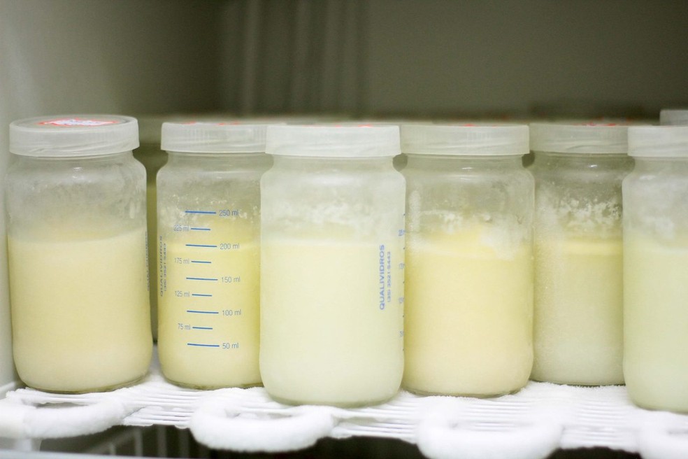 Doações de leite humano continuam sendo recebidas durante o período de pandemia — Foto: Daiane Mendonça/Governo de RO/Divulgação