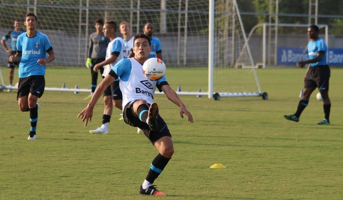 Matías Rodríguez Grêmio  (Foto: Eduardo Moura/GloboEsporte.com)