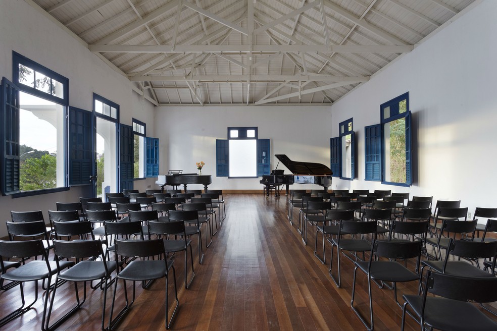 Salão da Bituca Universidade da Música Popular do Grupo Ponto de Partida, de Barbacena (Foto: Gabriel Castro/Ponto de Partida)