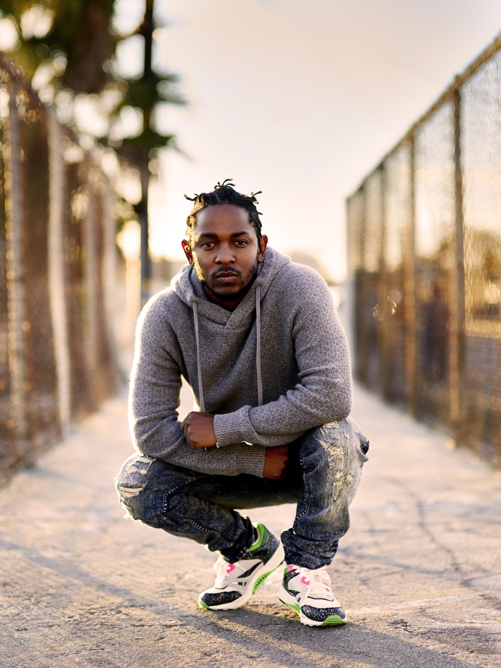 Kendrick Lamar divulga o tênis Ventilator, uma parceria com a Reebok (Foto: reprodução)