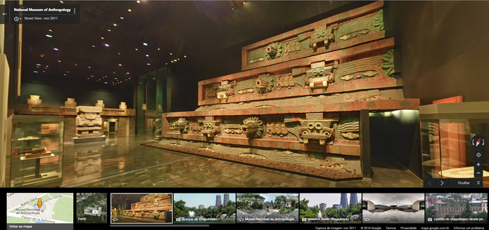 Museu de Antropologia e História no México (Foto: Reprodução/Barbara Mannara)