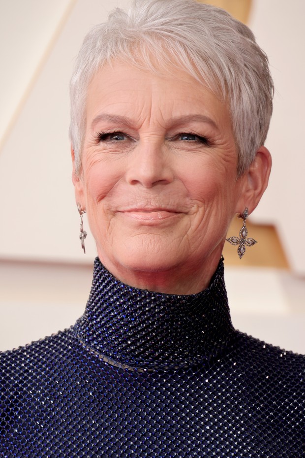 HOLLYWOOD, CALIFORNIA - MARCH 27: Jamie Lee Curtis attends the 94th Annual Academy Awards at Hollywood and Highland on March 27, 2022 in Hollywood, California. (Photo by Momodu Mansaray/Getty Images) (Foto: Getty Images)