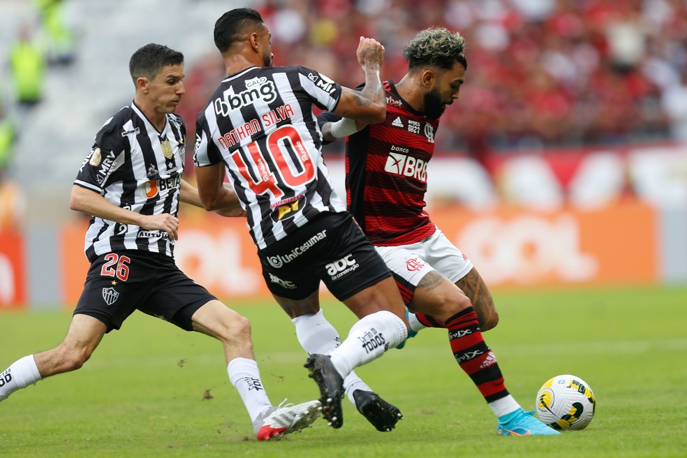 Atlético-MG x Flamengo pelo Brasileirão 2022; equipes voltam a se enfrentar na Copa do Brasil — Foto: Gilvan de Souza/Flamengo