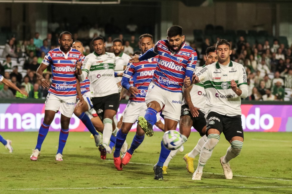 Coritiba x Fortaleza — Foto: Robson Mafra/AGIF