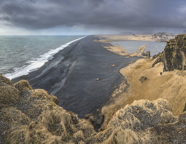 Praia de Vík, na Islândia (Foto: Flickr/ Creative Commons)