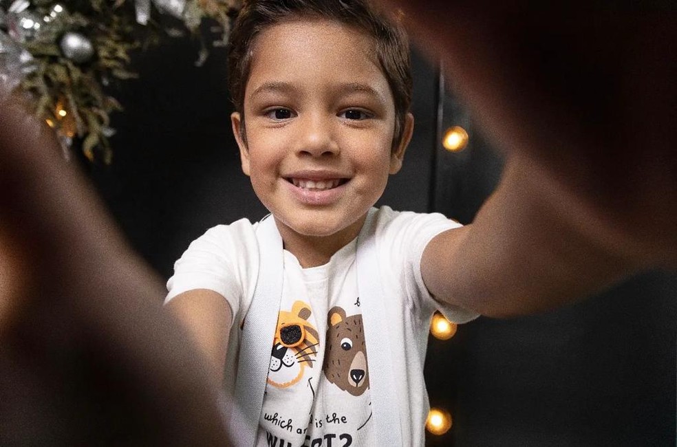 Enzo Marchesin Barbosa, de 4 anos, morto em ataque a creche em Blumenau — Foto: Reprodução/Redes sociais