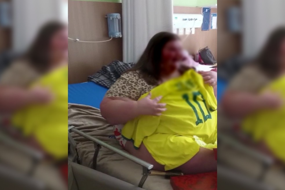 Com mutação rara, menina com peso de 200 kg consegue na Justiça direito à bariátrica — Foto: Foto Cedida/Arquivo Pessoal