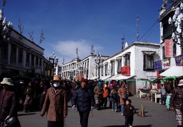 Lhasa, Tibete (Foto: Fanghong / Wikimedia Commons)