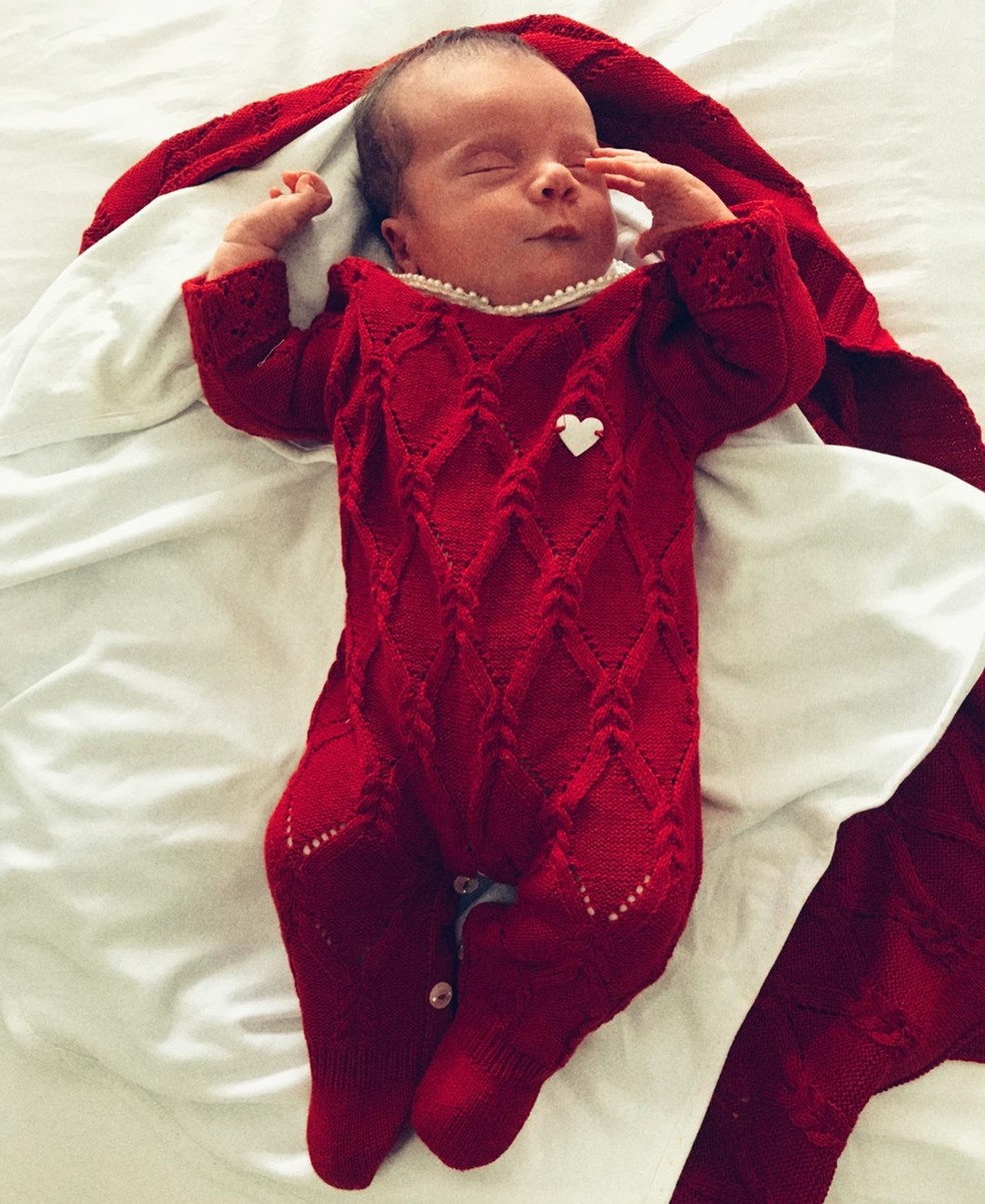 Aurora, filha de Pedro Scooby e Cintia Dicker &mdash; Foto: Reprodu&ccedil;&atilde;o / Instagram