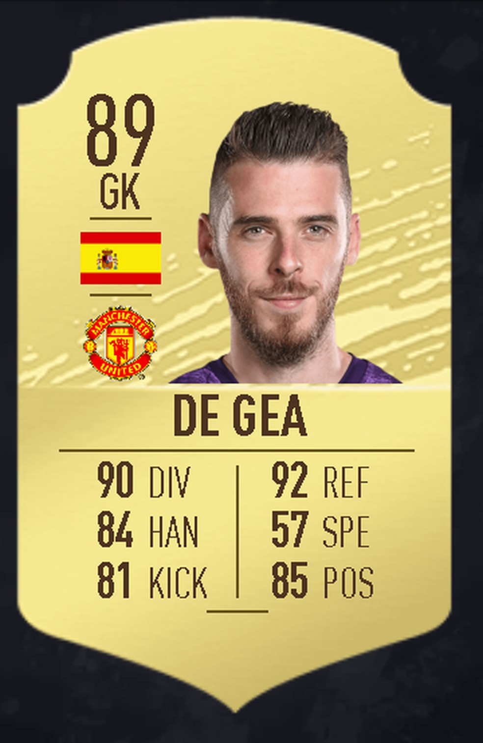 De Gea — Foto: FUTBin