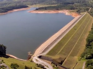 Represa de Ponte Nova (Foto: Reprodução/TV Diário)