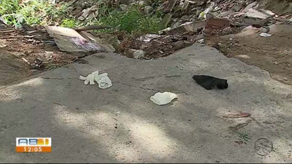 Corpo do frei foi encontrado neste local, no Parque 18 de Maio, em Caruaru â€” Foto: TV Asa Branca/ReproduÃ§Ã£o