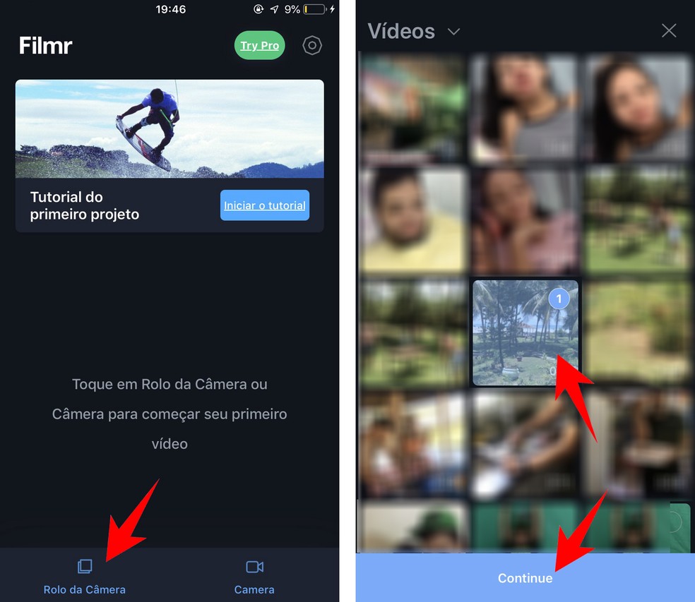 App para acelerar vídeo aprenda como usar o FILMR no Android e iPhone