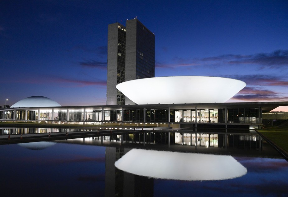 O Congresso Nacional em Brasília