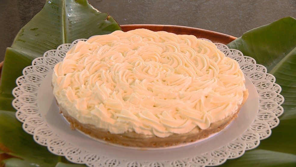 Receita inglesa de torta de banana é dica de sobremesa da Hora do Rancho. (Foto: Edvaldo de Souza/TG)