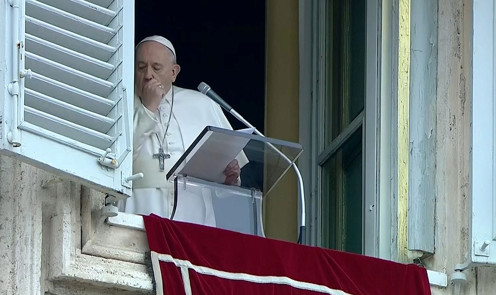 Papa está resfriado e cancela participação em retiro espiritual — Foto: Vatican Media/via Reuters