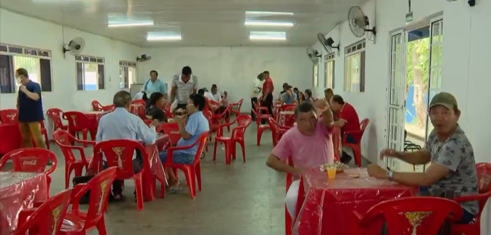 Restaurante Popular atende pessoas em situação de vulnerabilidade social — Foto: TV Centro América