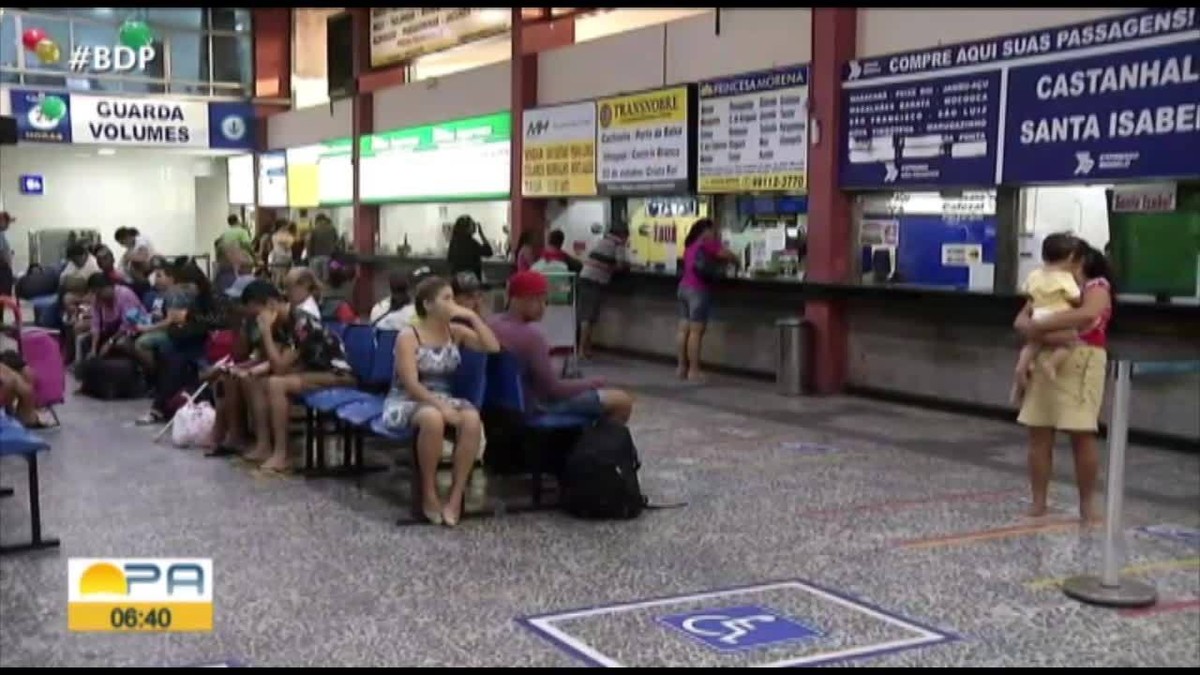 Movimentação no Terminal Rodoviário de Belém é tranquila neste feriado Pará G1