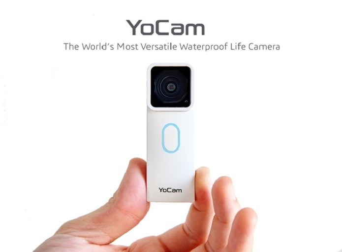 YoCam é uma mini câmera de ação super compacta (Foto: Divulgação/Kickstarter) 