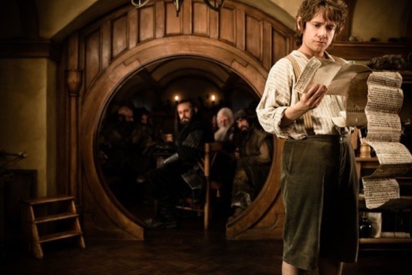 Bilbo (Martin Freeman) em cena do primeiro filme da trilogia O Hobbit (Foto: Divulgação)