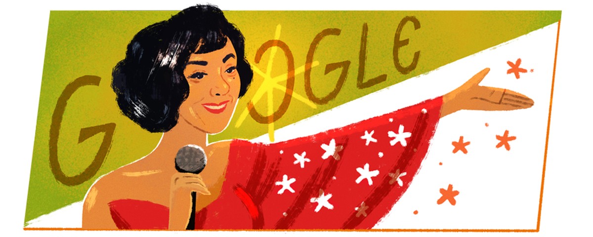 Elizeth Cardoso: Doodle do Google celebra 101º aniversário da cantora