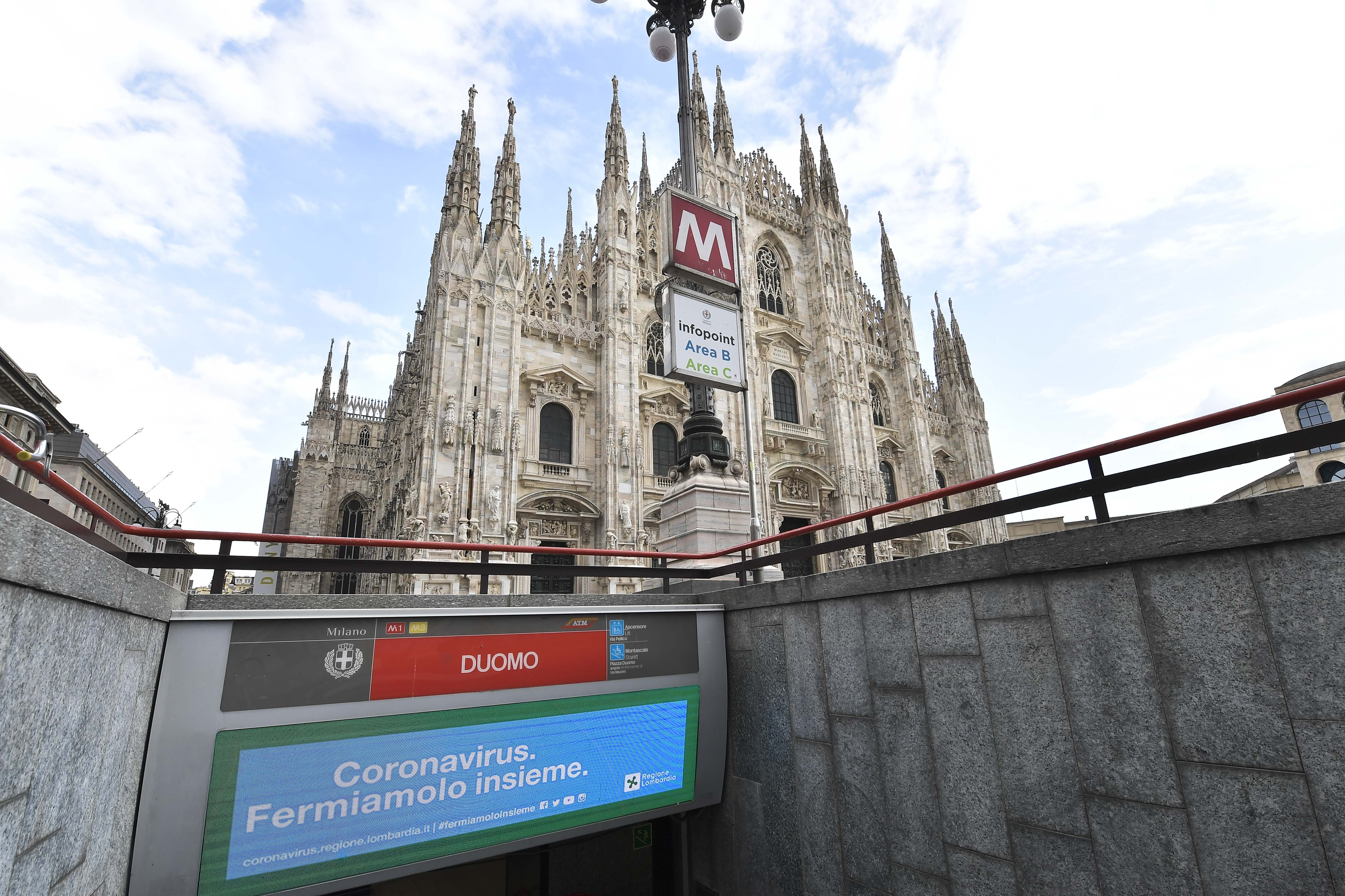  Região da Lombardia foi a mais afetada pelo surto na Itália (Foto: Getty Images)