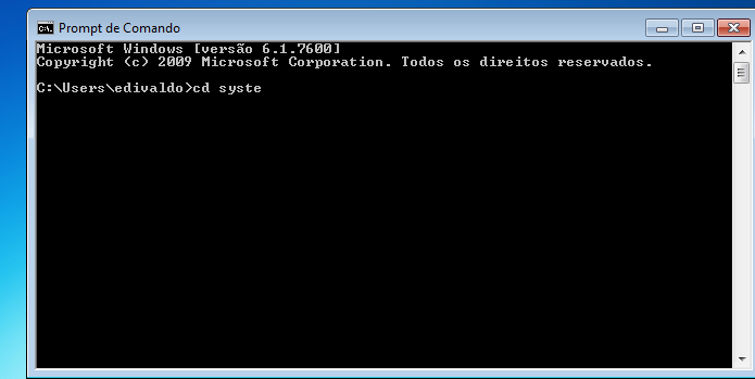 Ative o autocompletar do Prompt de Comando do Windows e acelere sua digitação (Foto: Reprodução/Edivaldo Brito)