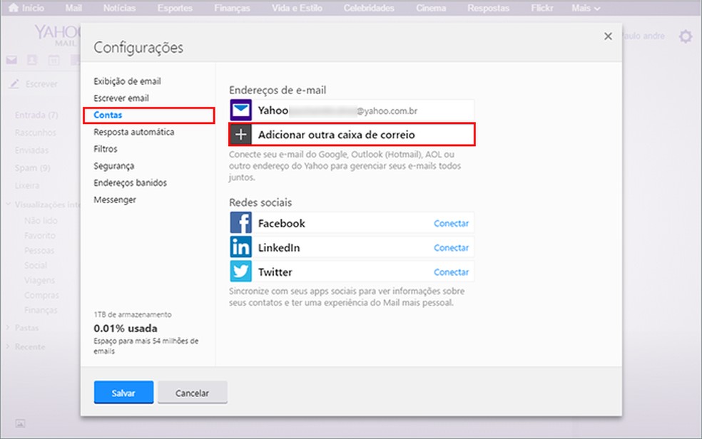 how to put yahoo icon on desktop
