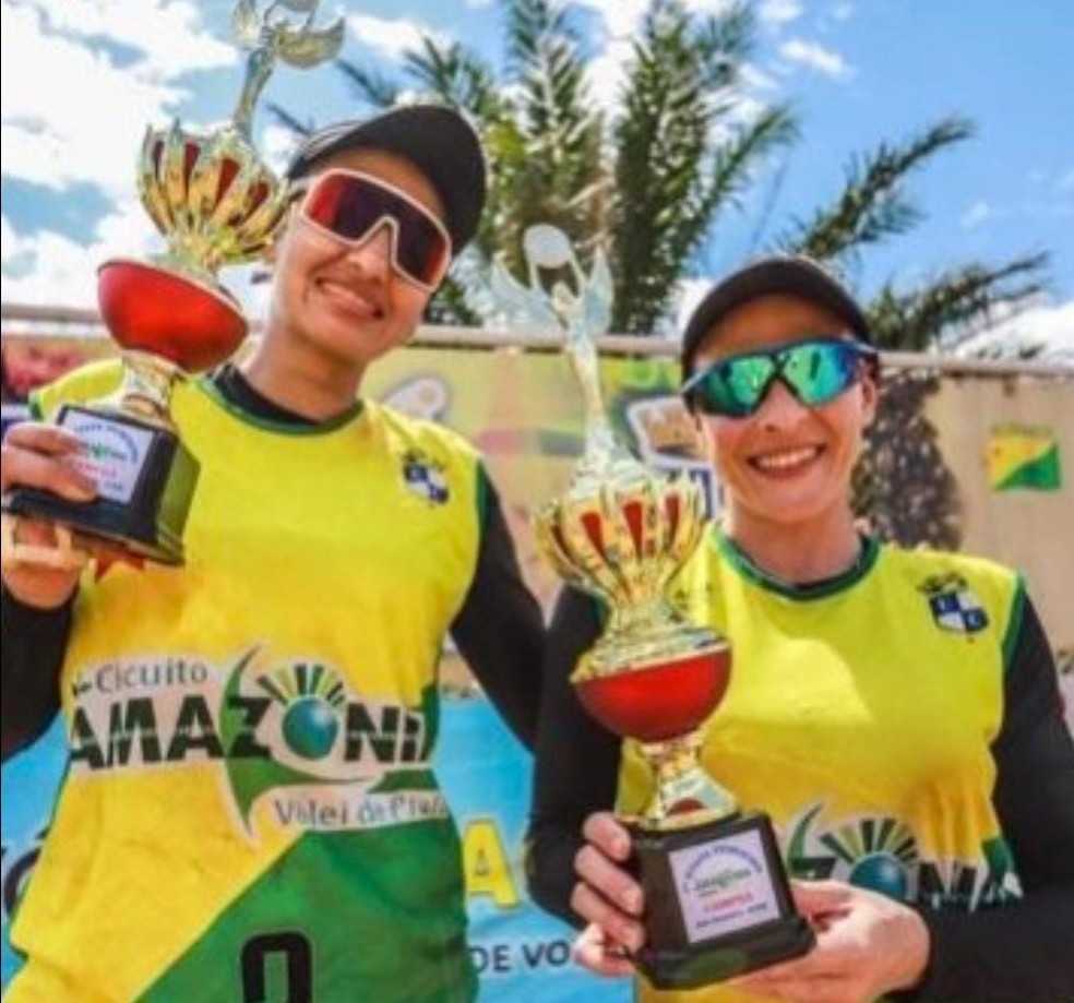 Dupla acreana está confirmada no torneio aberto da 12ª etapa do Circuito Brasileiro de Vôlei de Praia, em Alagoas — Foto: Divulgação/Feav
