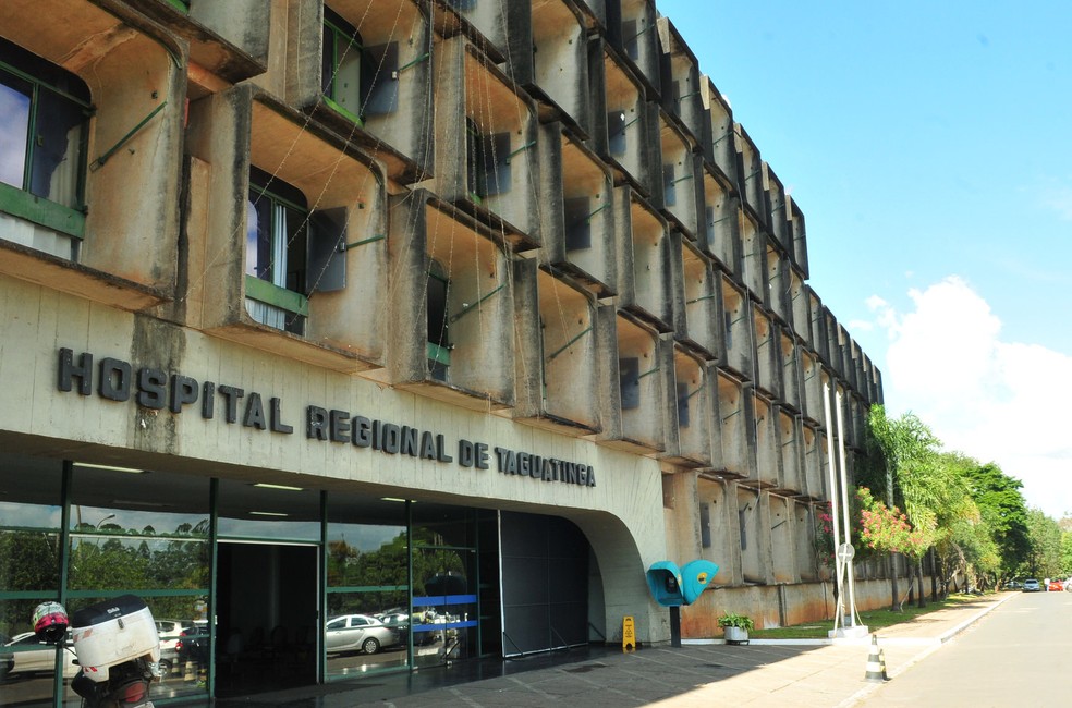 Fachada do Hospital Regional de Taguatinga, no Distrito Federal — Foto: Tony Winston/Agência Brasília  