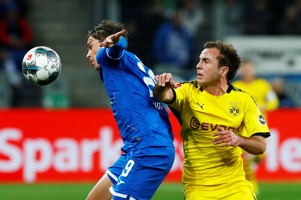 Mario Gotze retorno ao Borussia Dortmund em 2016, mas ainda sofre com lesões — Foto: Ralph Orlowski/Reuters