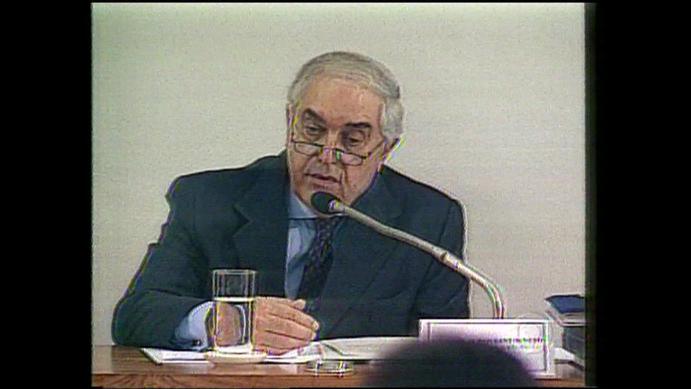 Ex-juiz Nicolau dos Santos Neto, em imagem de arquivo — Foto: Reprodução/Tv Globo