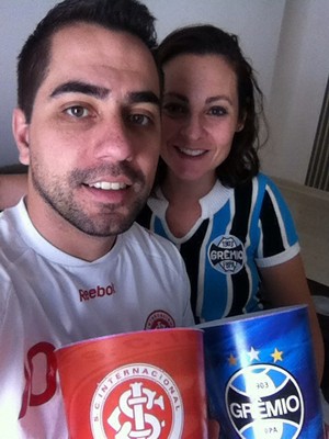 Sucesso da 1ª torcida mista leva novos gremistas e colorados juntos à Arena